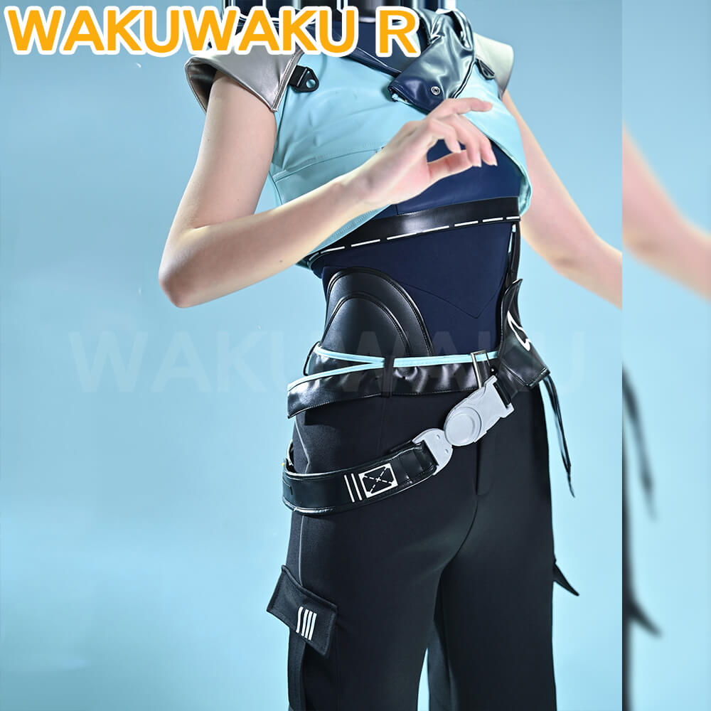 Game Valorant Jett Cosplay Costume
