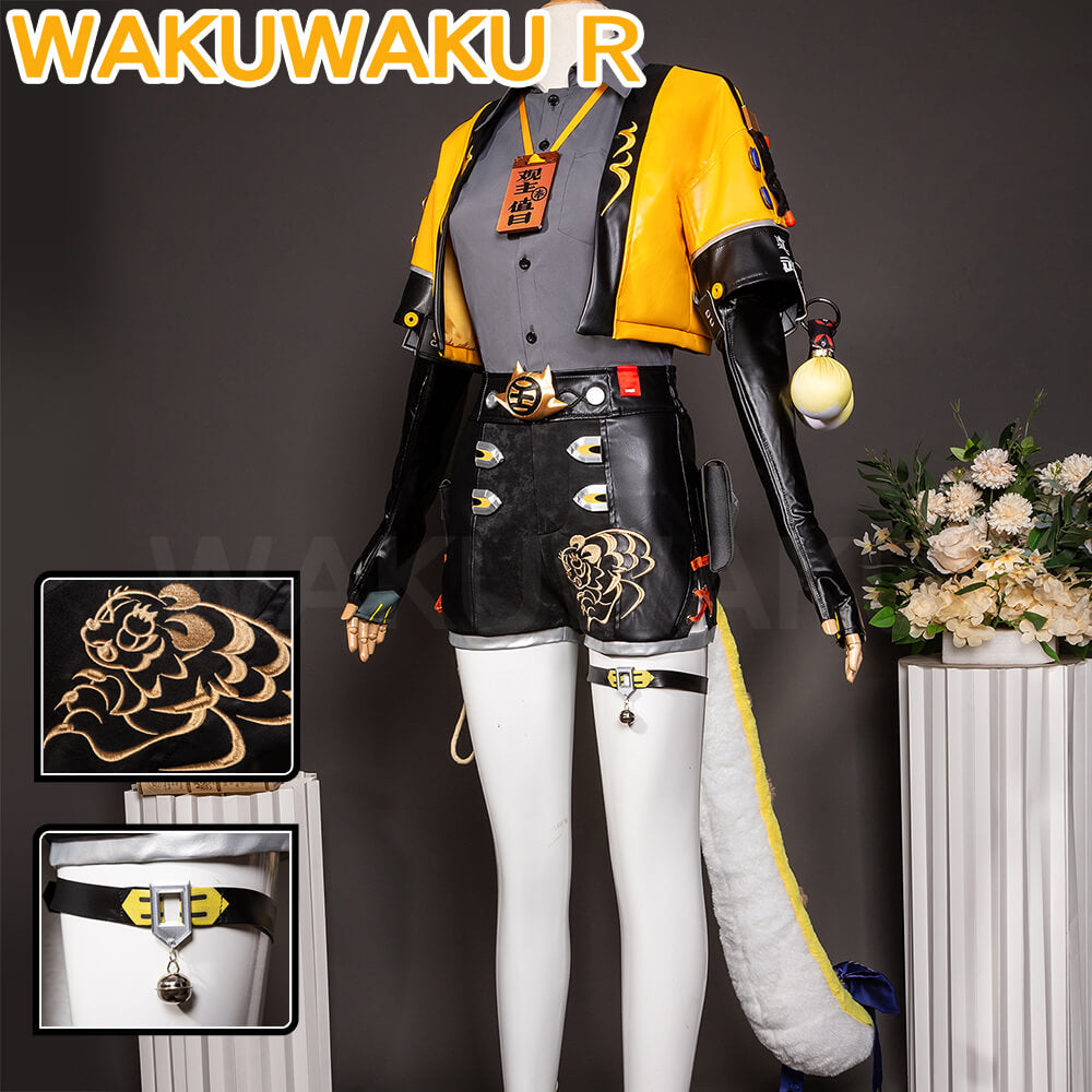 【In Stock】WakuWaku-R  Game Zenless Zone Zero Ju Fufu Cosplay ZZZ Women Dress