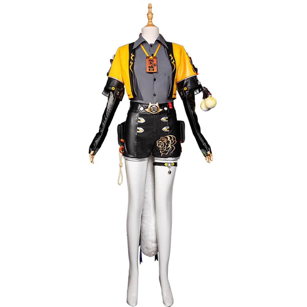 【In Stock】WakuWaku-R  Game Zenless Zone Zero Ju Fufu Cosplay ZZZ Women Dress