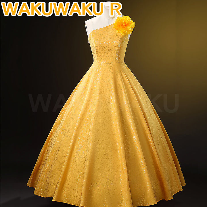 【In Stock】Judyy Cosplay Costume Movie WakuWaku-R Yellow Christmas Women Cute Dress Costume Rabbit Fox Couple