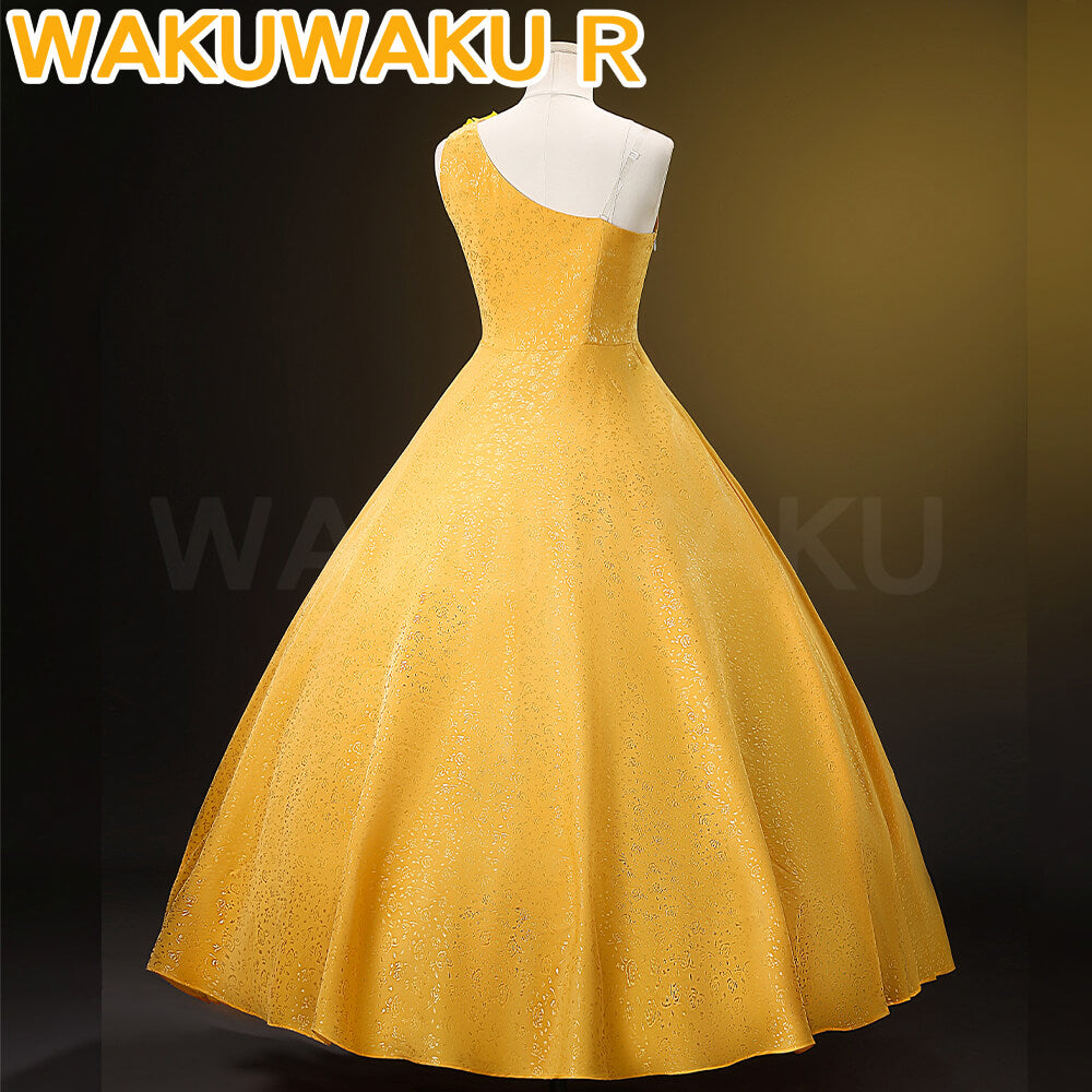 【In Stock】Judyy Cosplay Costume Movie WakuWaku-R Yellow Christmas Women Cute Dress Costume Rabbit Fox Couple