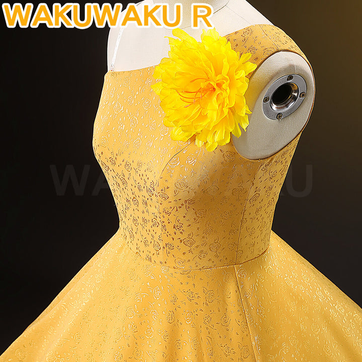 【In Stock】Judyy Cosplay Costume Movie WakuWaku-R Yellow Christmas Women Cute Dress Costume Rabbit Fox Couple