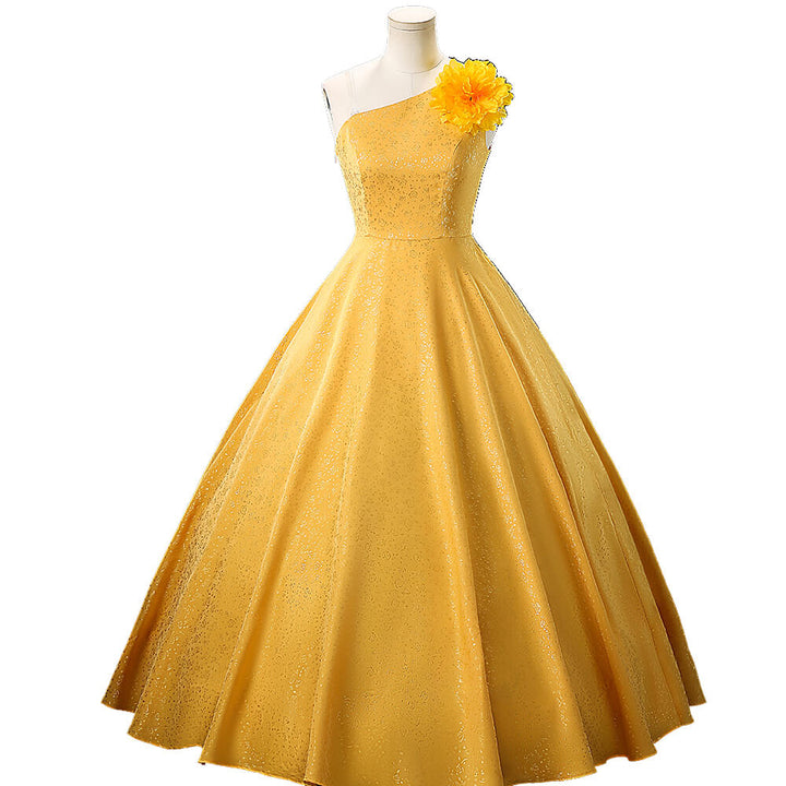 【In Stock】Judyy Cosplay Costume Movie WakuWaku-R Yellow Christmas Women Cute Dress Costume Rabbit Fox Couple