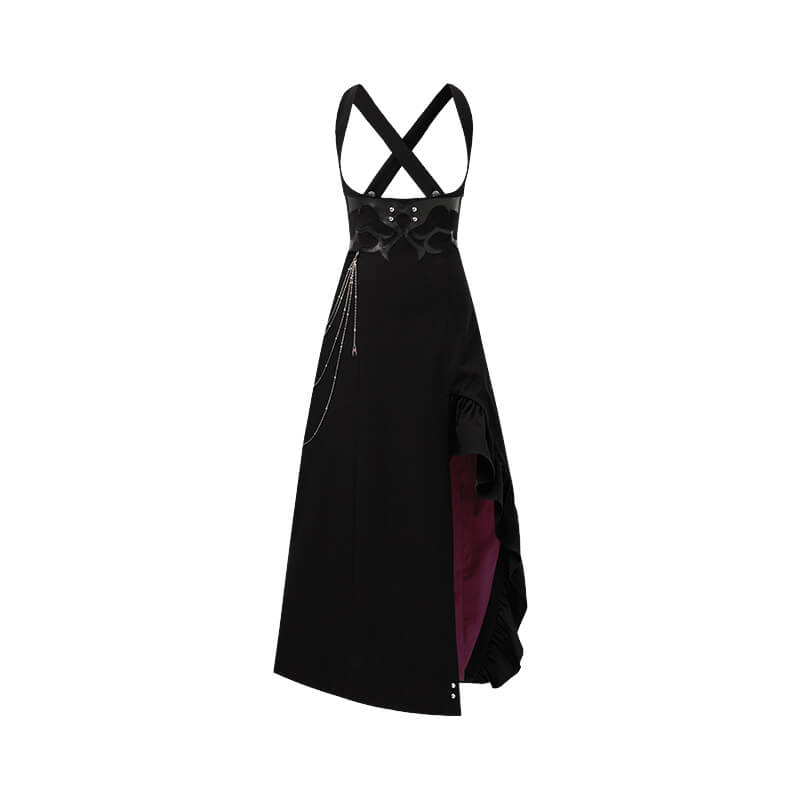 【Official】Kafka Cosplay Costume Game Genshin Impact WakuWaku Women Daily Doujin Long Skirt Causal Wear Kafka Cosplay Christmas