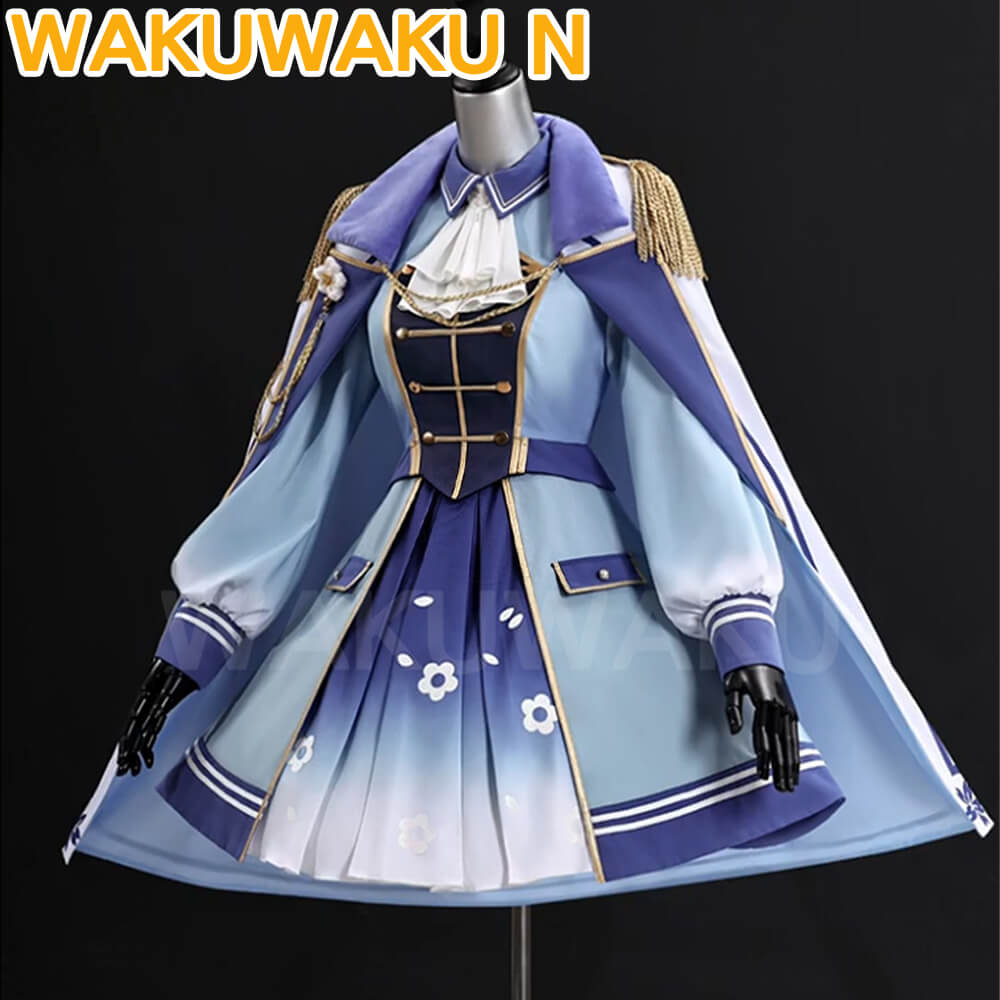 【S-2XL】Genshin Impact Kamisato Ayaka Cosplay WakuWaku-N Halloween