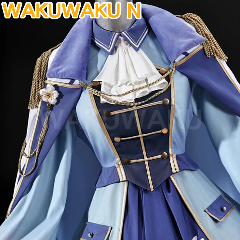 【S-2XL】Genshin Impact Kamisato Ayaka Cosplay WakuWaku-N Halloween