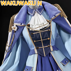 【S-2XL】Genshin Impact Kamisato Ayaka Cosplay WakuWaku-N Halloween