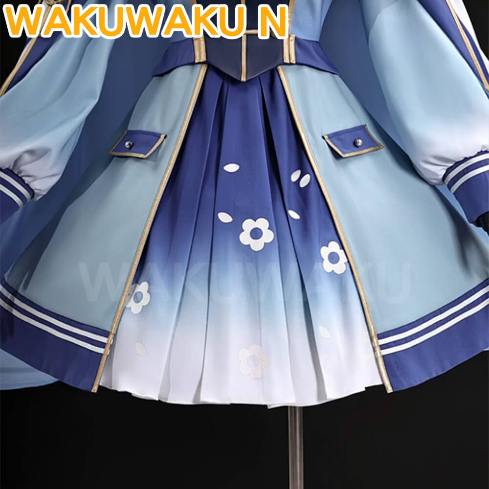 【S-2XL】Genshin Impact Kamisato Ayaka Cosplay WakuWaku-N Halloween