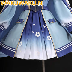 【S-2XL】Genshin Impact Kamisato Ayaka Cosplay WakuWaku-N Halloween