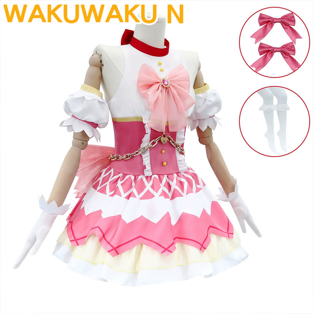 Kaname Madoka Cosplay Anime Puella Magi Madoka Magica
