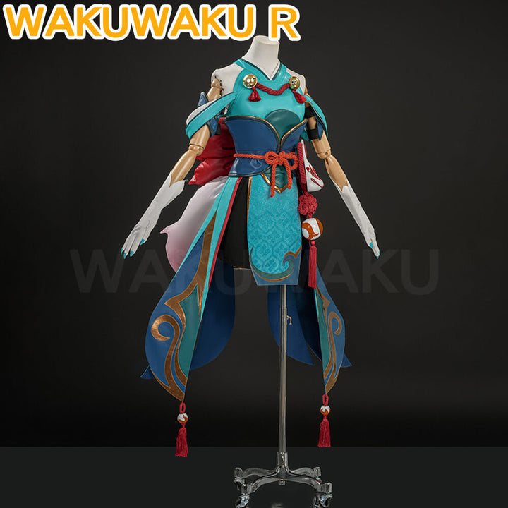 Kiriko Cosplay Costume Game Overwatch