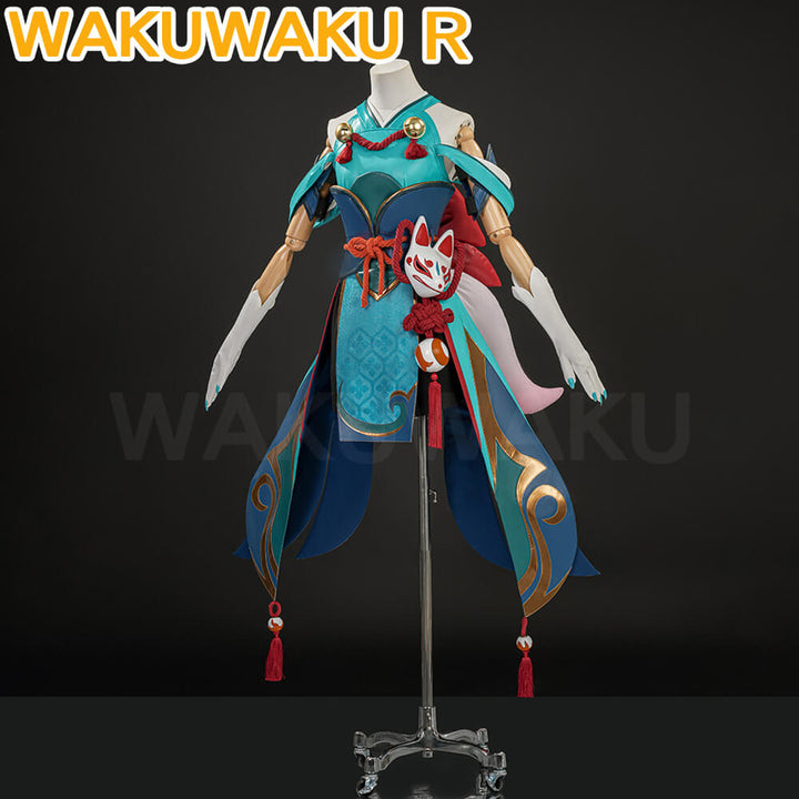 Kiriko Cosplay Costume Game Overwatch