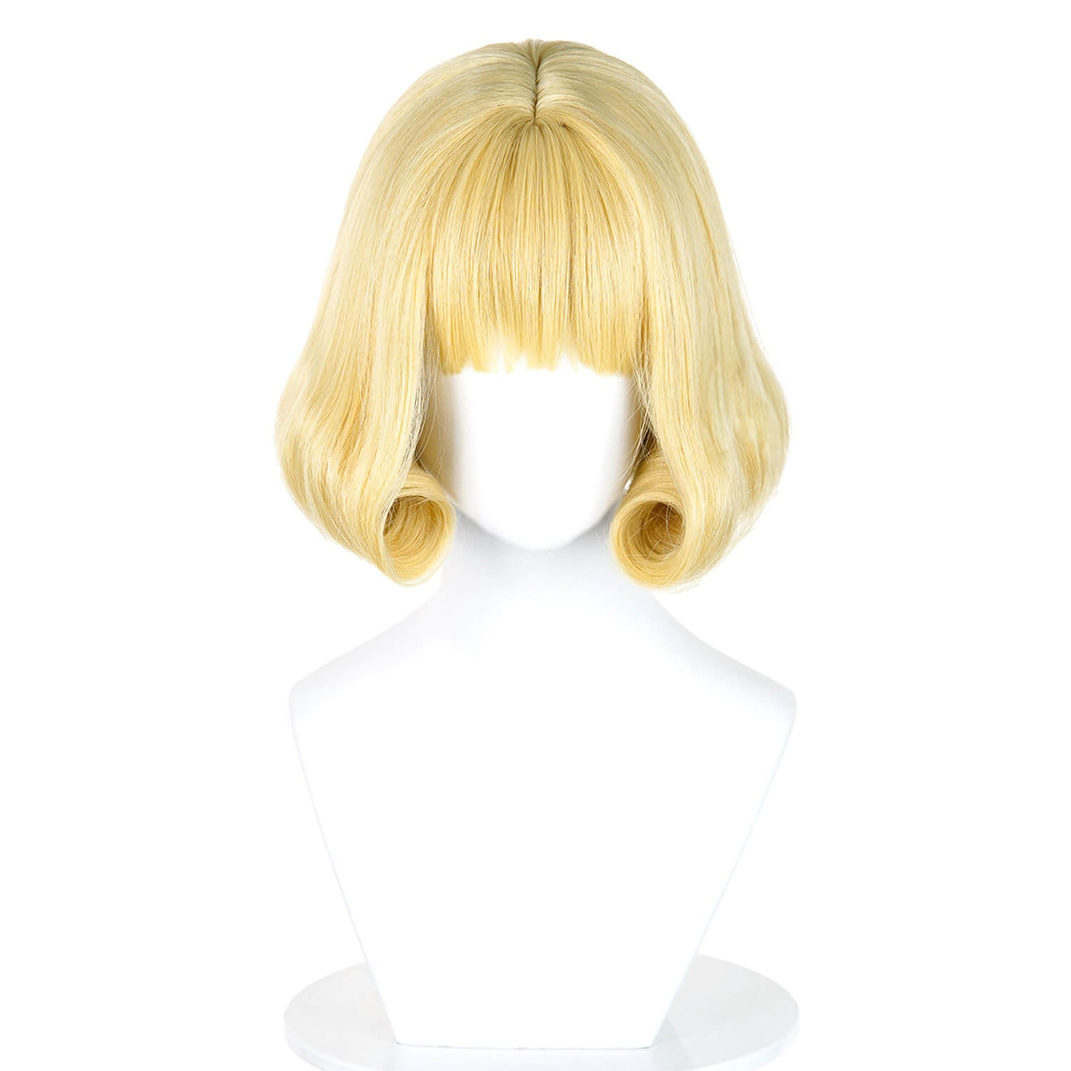 Jujutsu Kaisen Kurusu Hana Cosplay Wig Yellow Short Hair