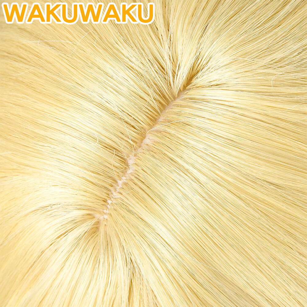 Jujutsu Kaisen Kurusu Hana Cosplay Wig Yellow Short Hair