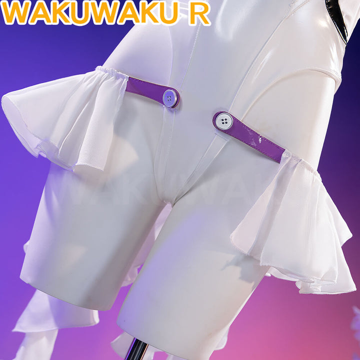 Liberalio Cosplay Game White Jellyfish Swimsuit 