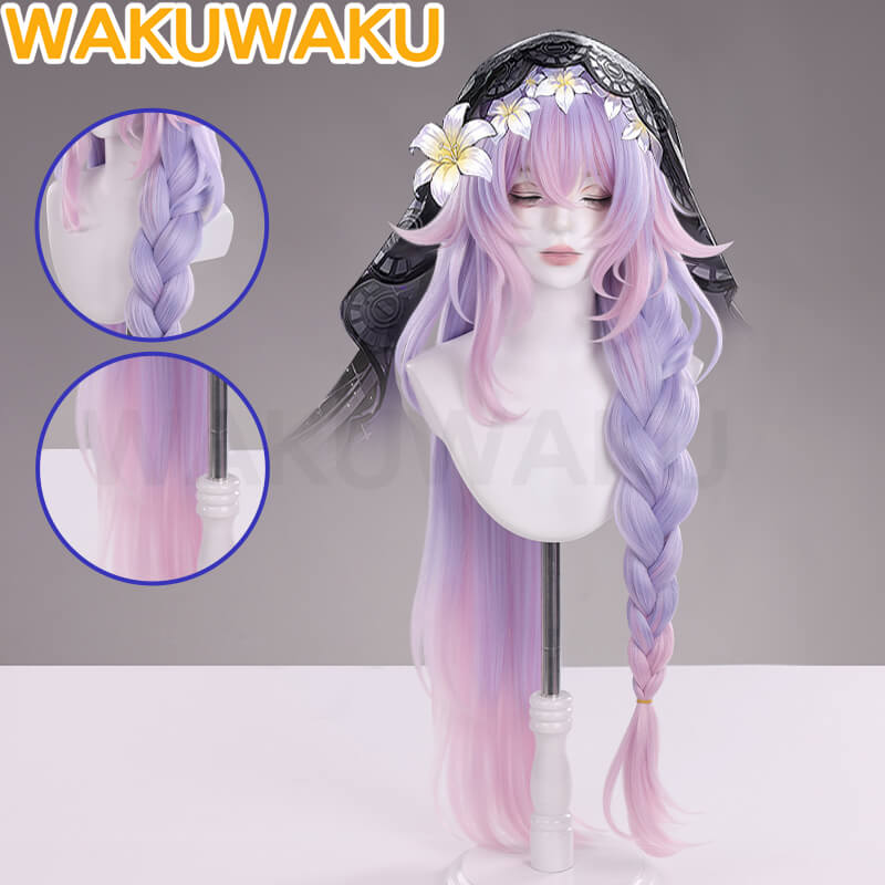 Game Wuthering Waves Lily Cosplay Wig 