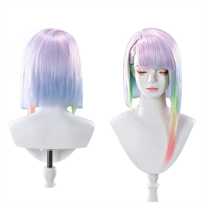 【In Stock】WakuWaku Lucy Rebecca Cosplay Wig Anime Green Long Hair