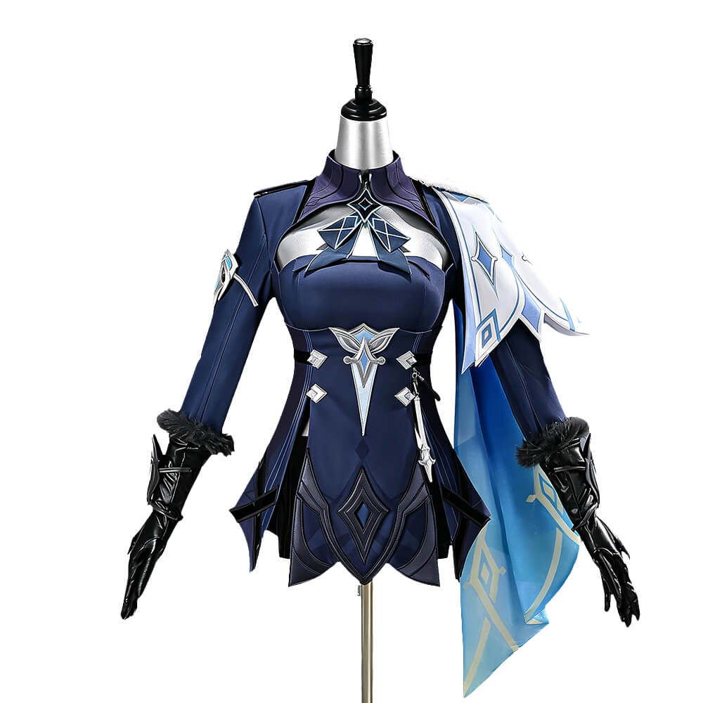 Game Genshin Impact Traveler Lumine Cosplay Costume