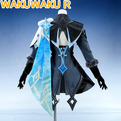 Game Genshin Impact Lumine Traveler Cosplay Costume