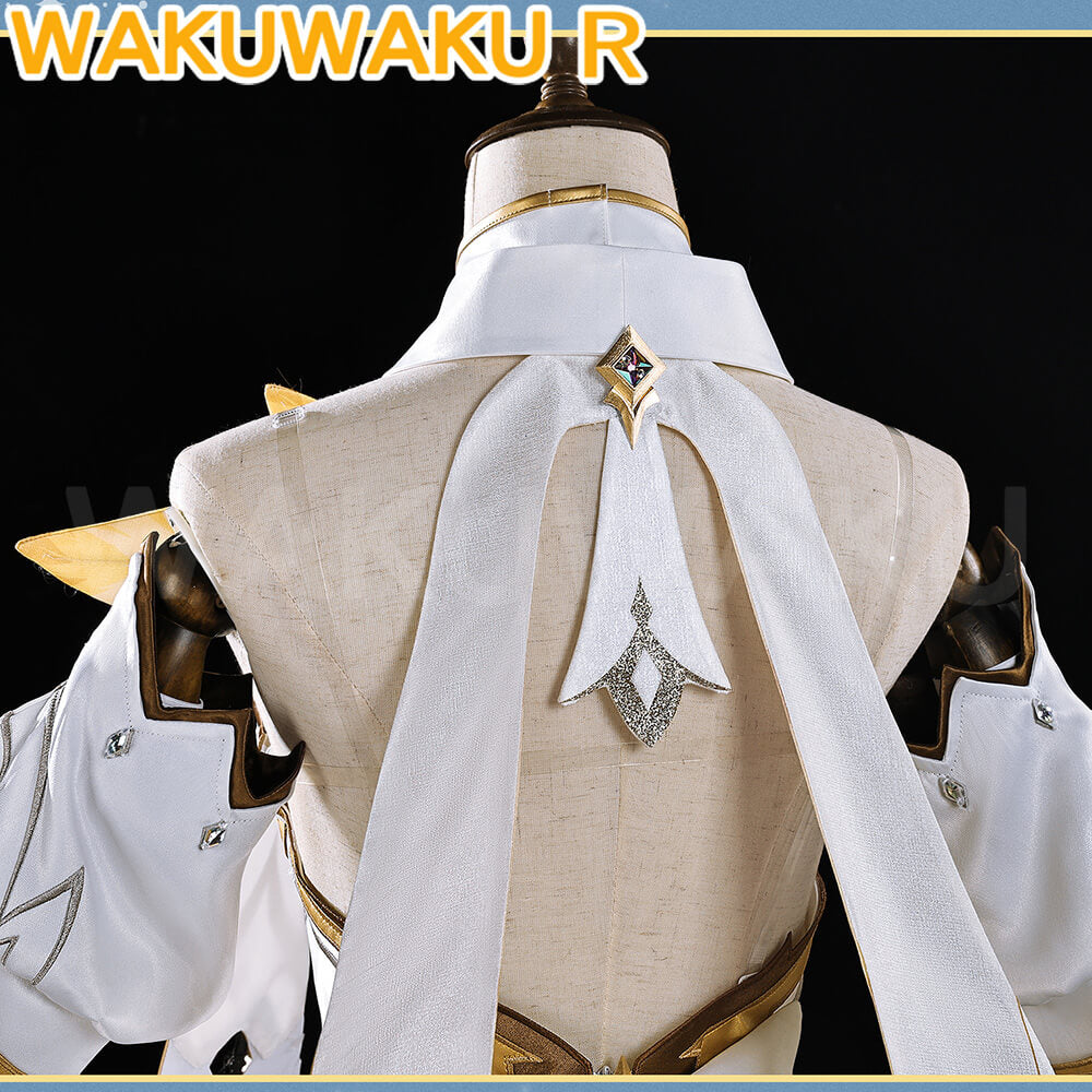 Game Genshin Impact Cosplay Traveler Lumine Costume