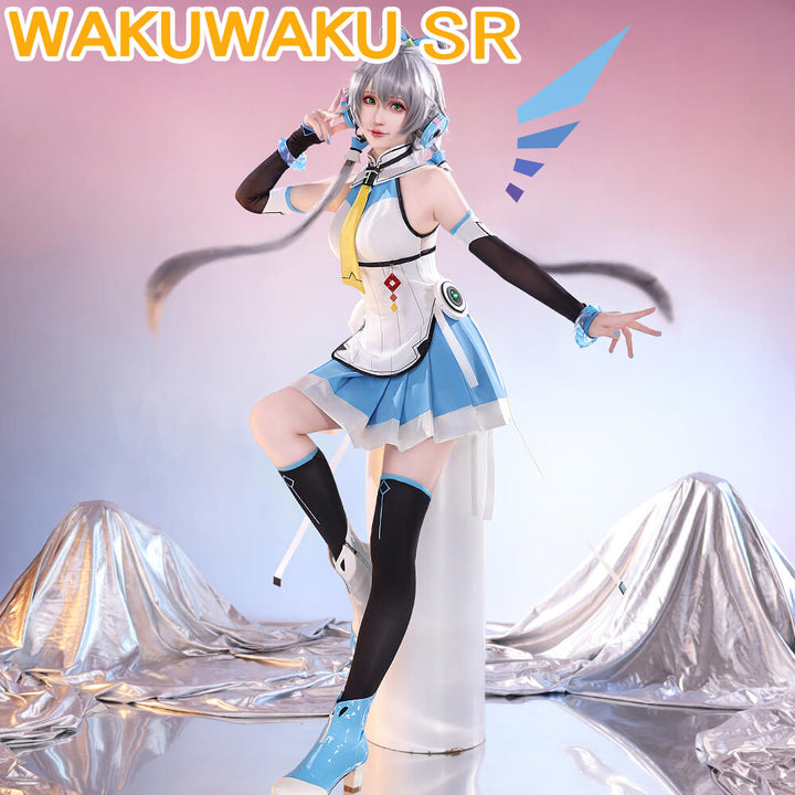 Luo TianYi Cosplay Costume Singer Cosplay Women Luminous Cute Costume Dress Luo Tianyi V4 Cosplay