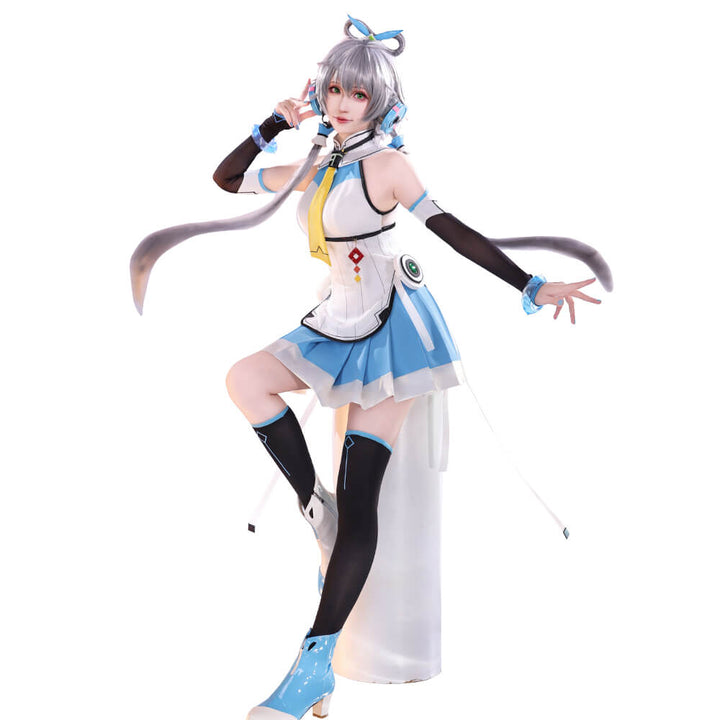 Luo TianYi Cosplay Costume Singer Cosplay Women Luminous Cute Costume Dress Luo Tianyi V4 Cosplay