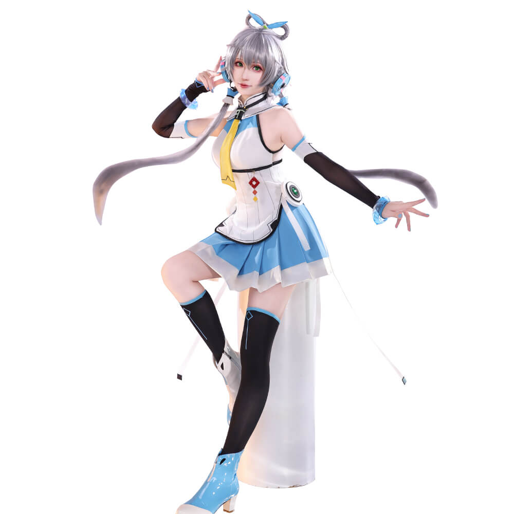 【In Stock】VSINGER Luo TianYi Cosplay Singer Women Luminous Costume