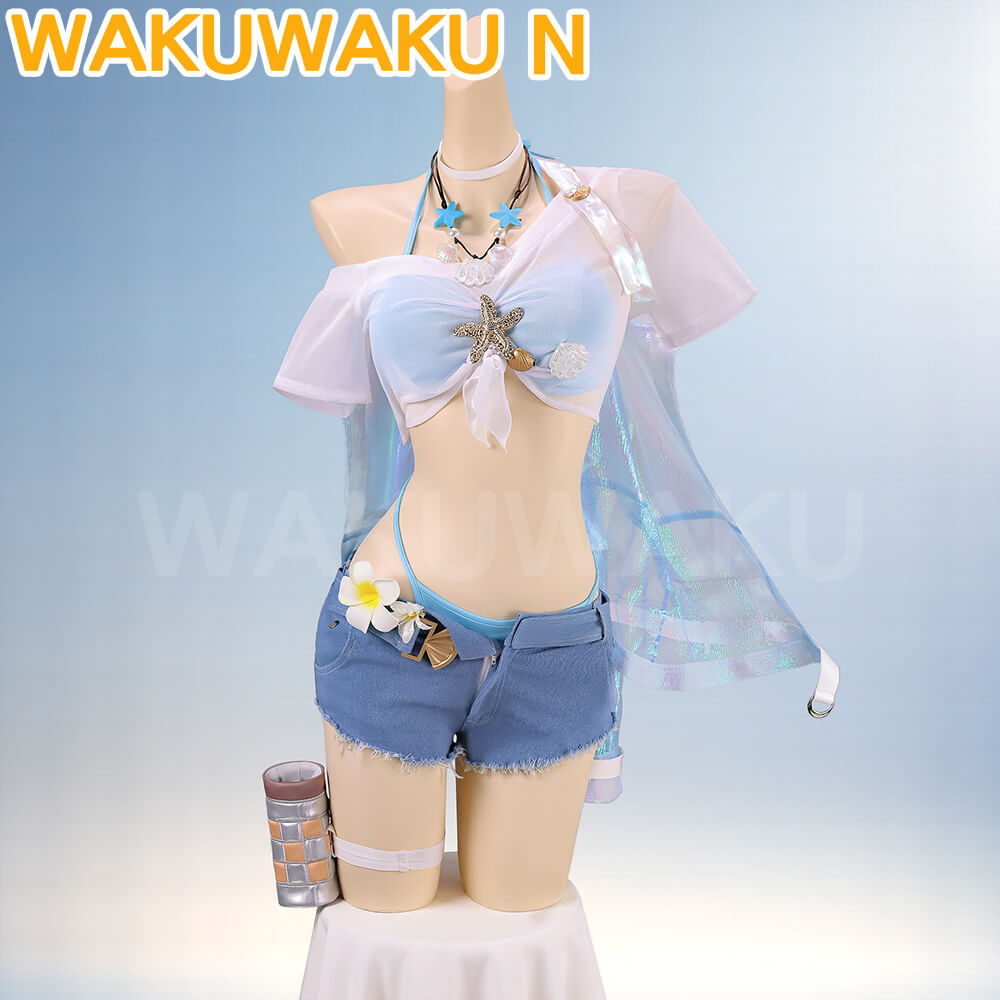 Game Wuthering Waves Lynae Cosplay Costume Sexy Swimsuit