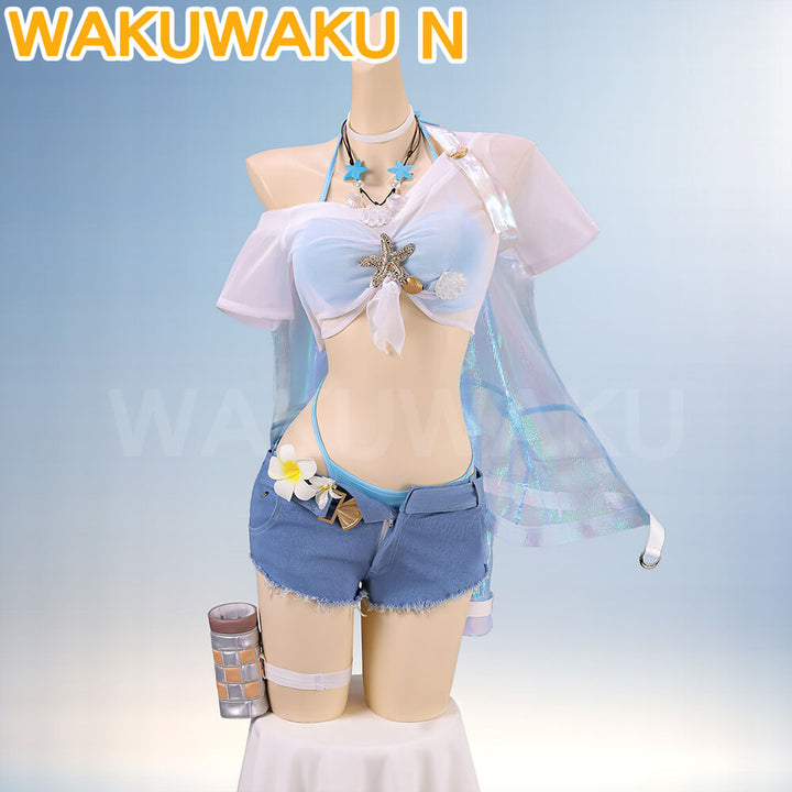 Game Wuthering Waves Lynae Cosplay Costume Sexy Swimsuit