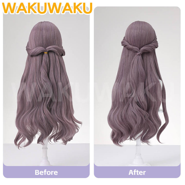 Rafayel MC Wig Game Love and Deepspace Cosplay Wig WakuWaku Women Men Women Long Hair Gradient Rafayel Cosplay Free Wig Cap
