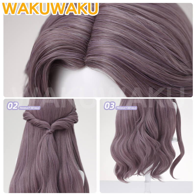 Rafayel MC Wig Game Love and Deepspace Cosplay Wig WakuWaku Women Men Women Long Hair Gradient Rafayel Cosplay Free Wig Cap