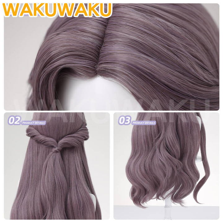 Rafayel MC Wig Game Love and Deepspace Cosplay Wig WakuWaku Women Men Women Long Hair Gradient Rafayel Cosplay Free Wig Cap