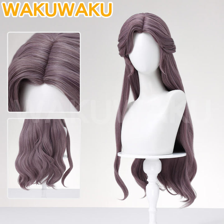 Rafayel MC Wig Game Love and Deepspace Cosplay Wig WakuWaku Women Men Women Long Hair Gradient Rafayel Cosplay Free Wig Cap