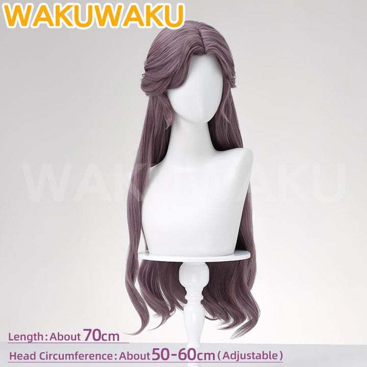 Rafayel MC Wig Game Love and Deepspace Cosplay Wig WakuWaku Women Men Women Long Hair Gradient Rafayel Cosplay Free Wig Cap