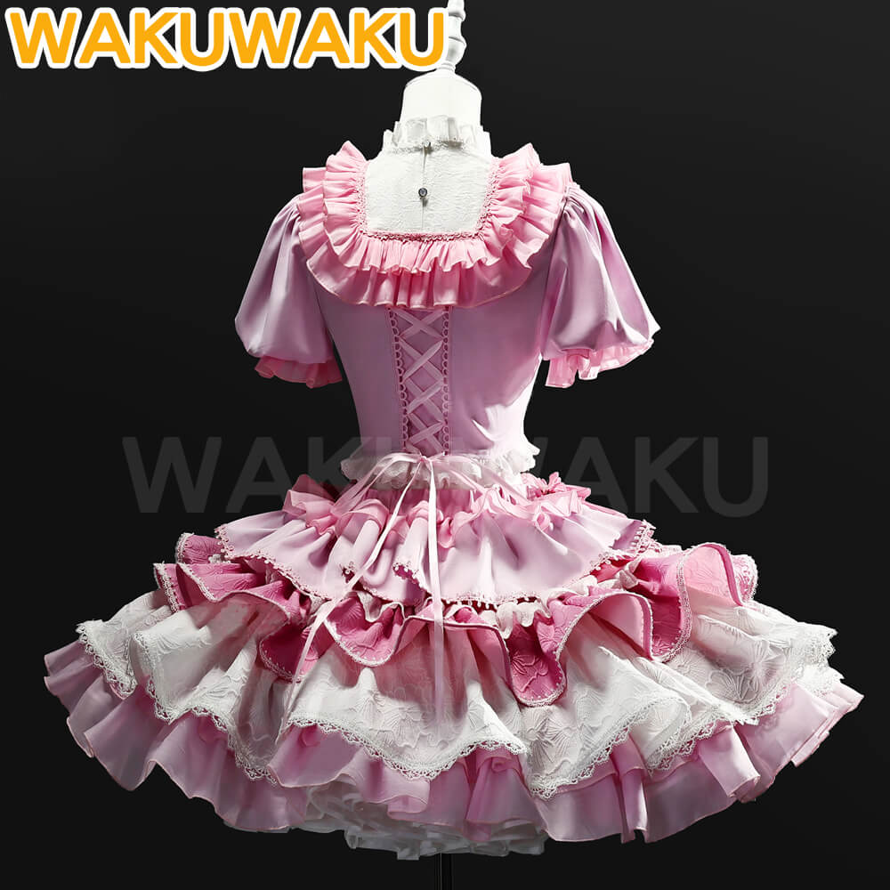 【S-2XL】WakuWaku Kaname Madoka Akemi Homura Cosplay Anime Puella Magi Madoka Magica