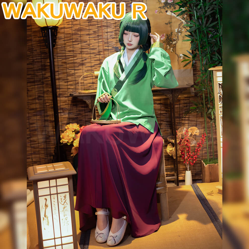 【In Stock】WakuWaku-R Anime The Apothecary Diaries Maomao Cosplay Dress