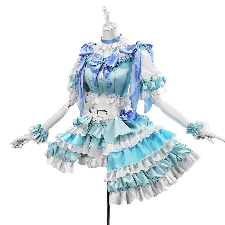 Anime Puella Magi Madoka Magica Miki Sayaka Cosplay