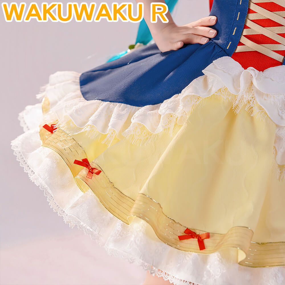 Miku Women Princess Doujin Cosplay Dress 