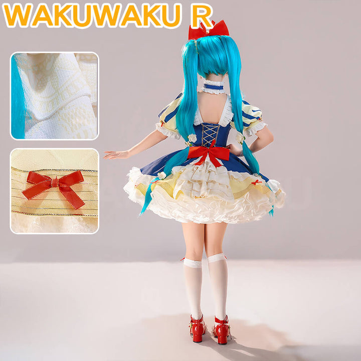Miku Women Princess Doujin Cosplay Dress 
