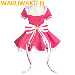Miku Women Princess Doujin Cosplay Pink Dress