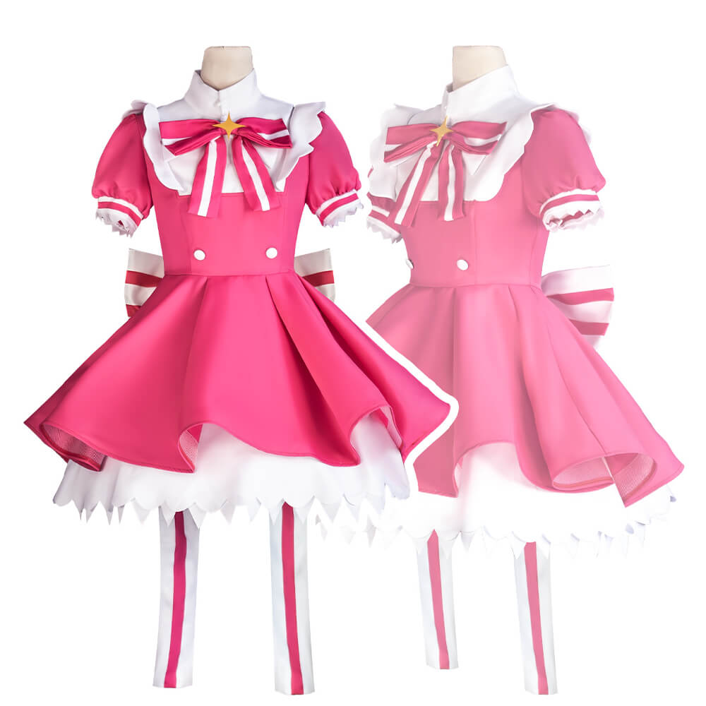 Miku Women Princess Doujin Cosplay Pink Dress