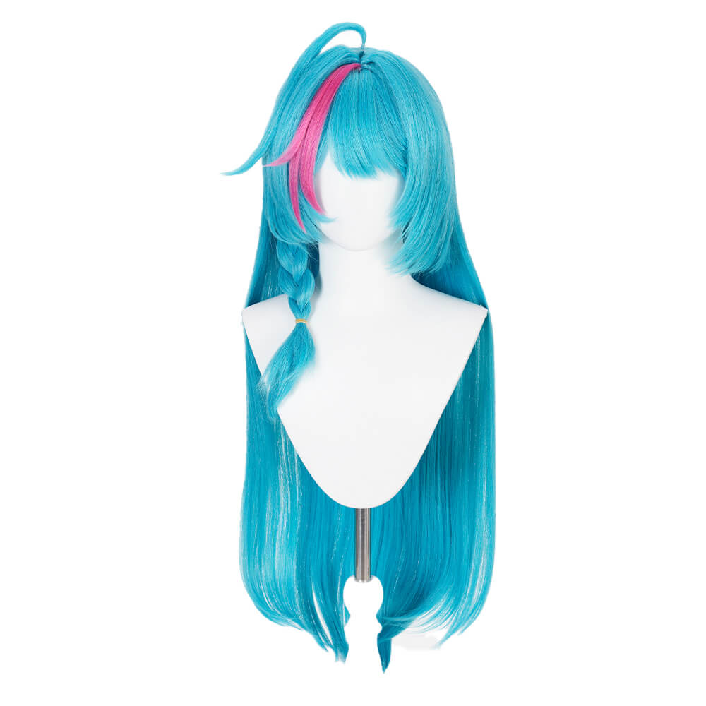 Game Neverness to Everness Nanally Collins Mint Cosplay Wig