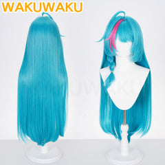 Game Neverness to Everness Nanally Collins Mint Cosplay Wig