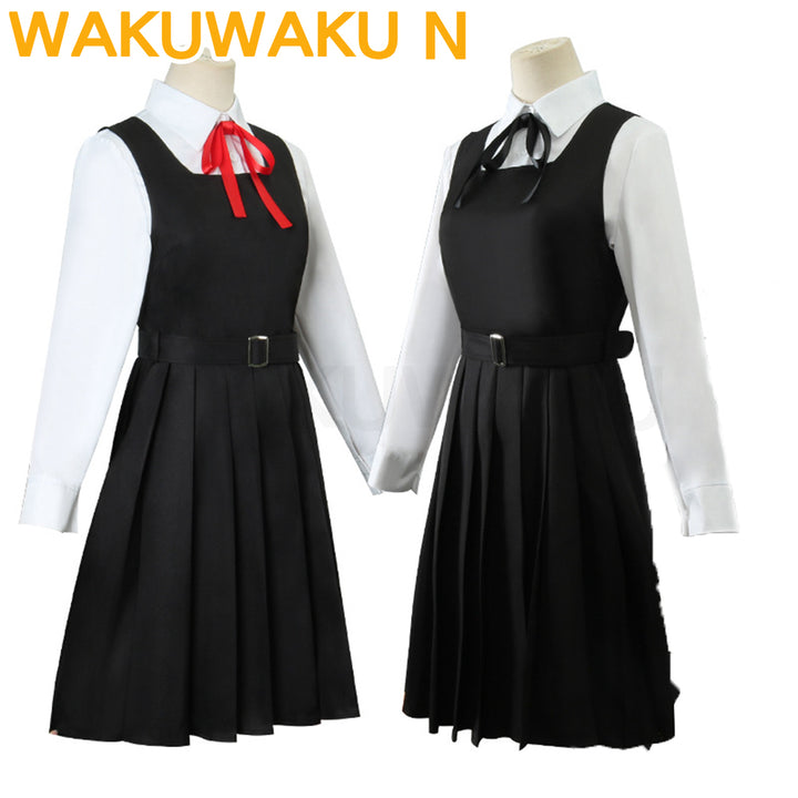 【In Stock】Mitakaa Asaa Cosplay Costume Game WakuWaku-N Chainsa Cosplay School Uniform JK Costume