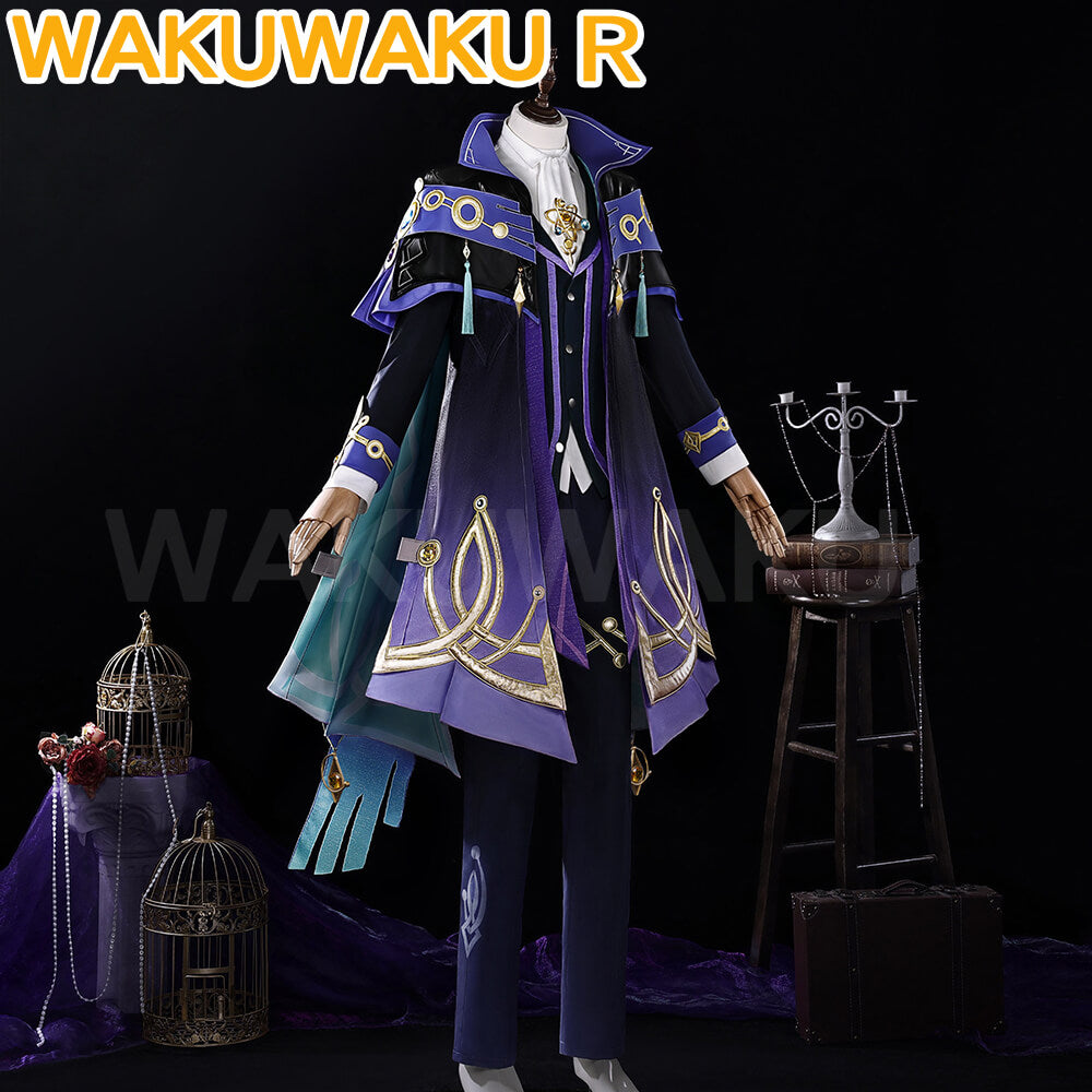 Game Genshin Impact Mitya Cosplay