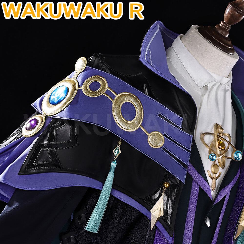 Game Genshin Impact Mitya Cosplay Costume