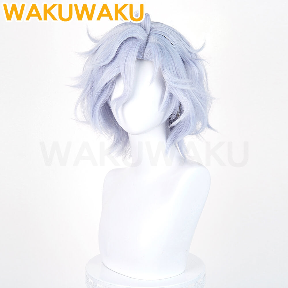 Game Genshin Impact Mitya Cosplay Wig