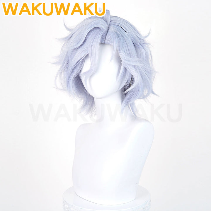 Game Genshin Impact Mitya Cosplay Wig