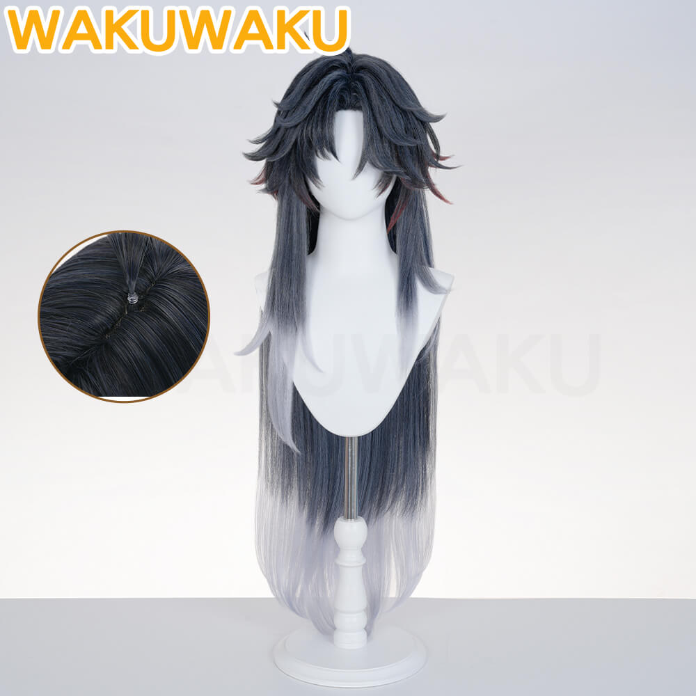 Game Honkai: Star Rail Mortenax Blade SP Cosplay Wig 