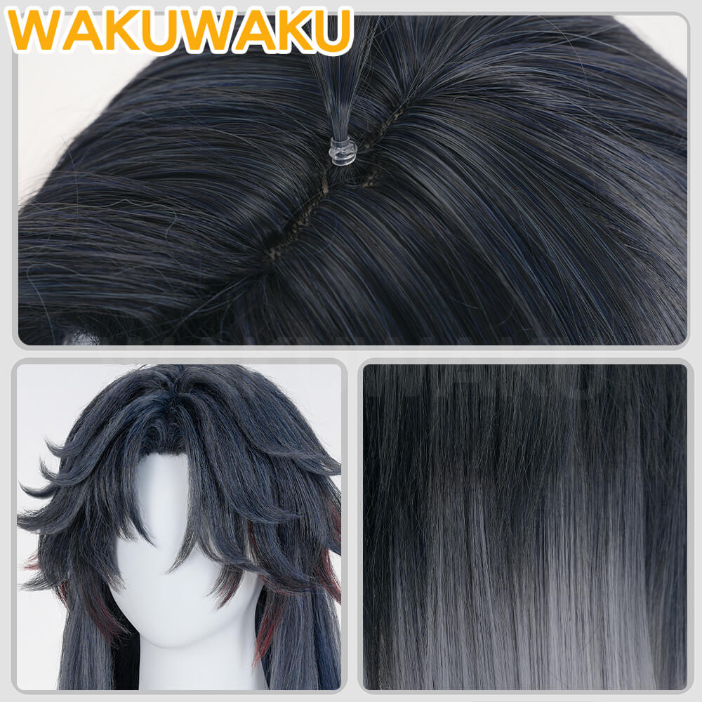 Game Honkai: Star Rail Mortenax Blade SP Cosplay Wig 